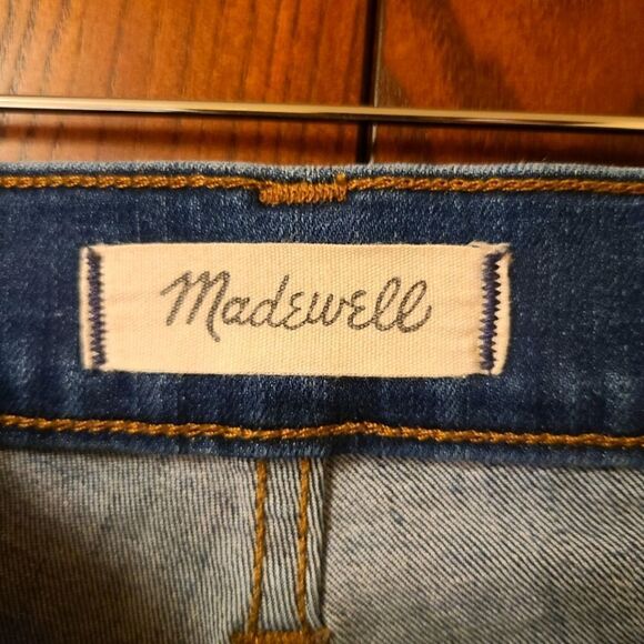 Madewell 10" High-Rise Skinny Jeans In Hanna Wash Size 27 - Picture 5 of 12